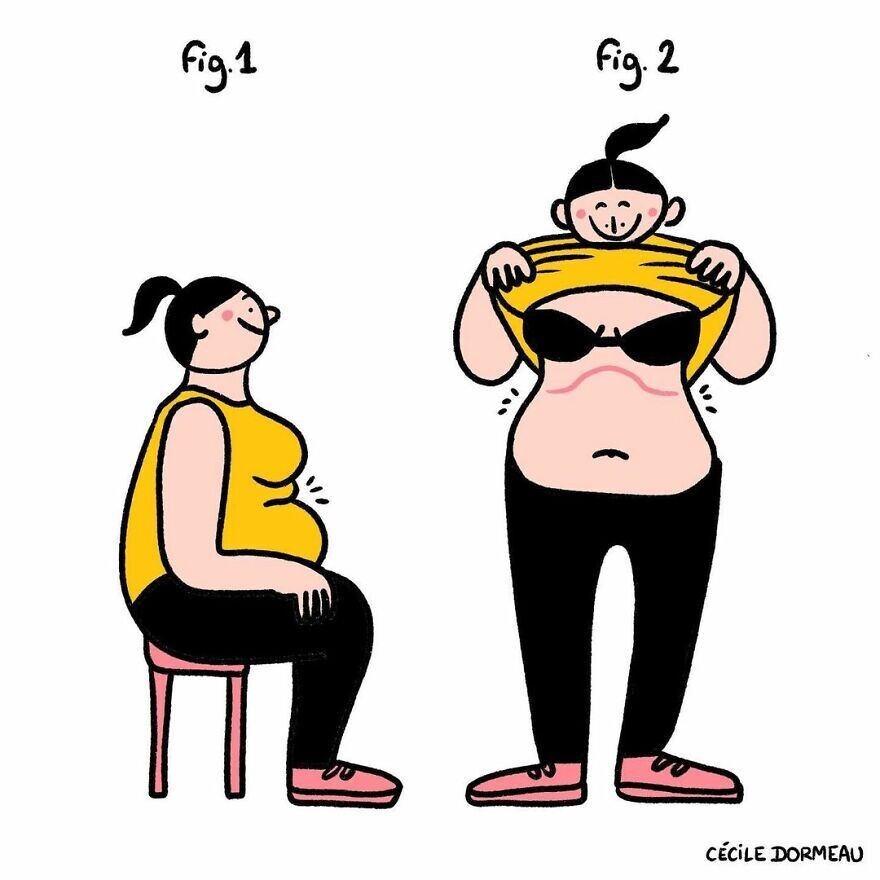cecile dormeau feminismo feminidad ilustracion mujeres humor 12