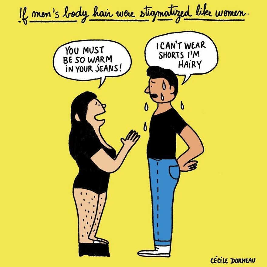 cecile dormeau feminismo feminidad ilustracion mujeres humor 14