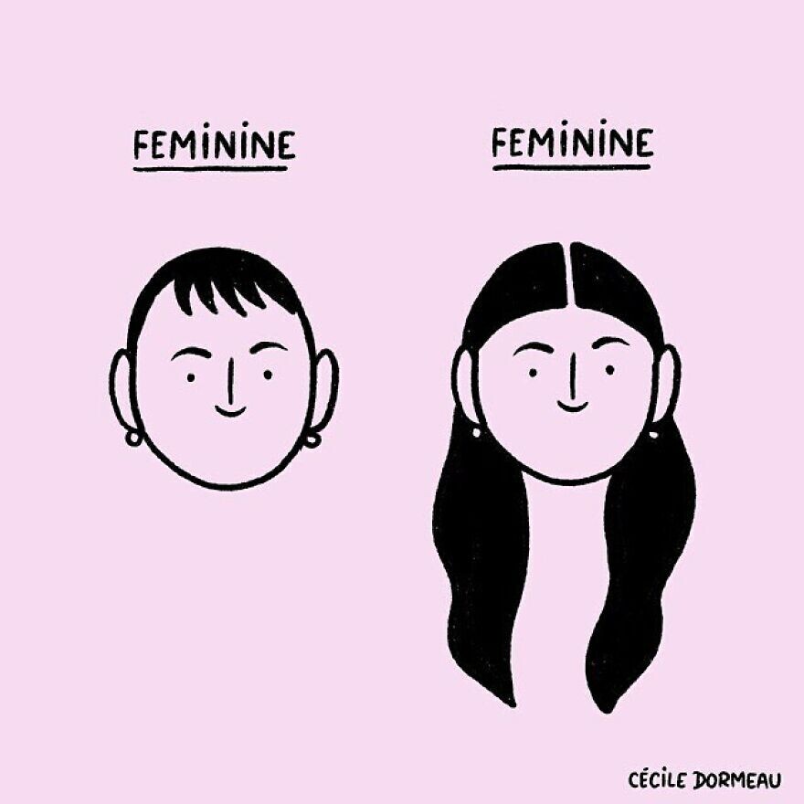 cecile dormeau feminismo feminidad ilustracion mujeres humor 18