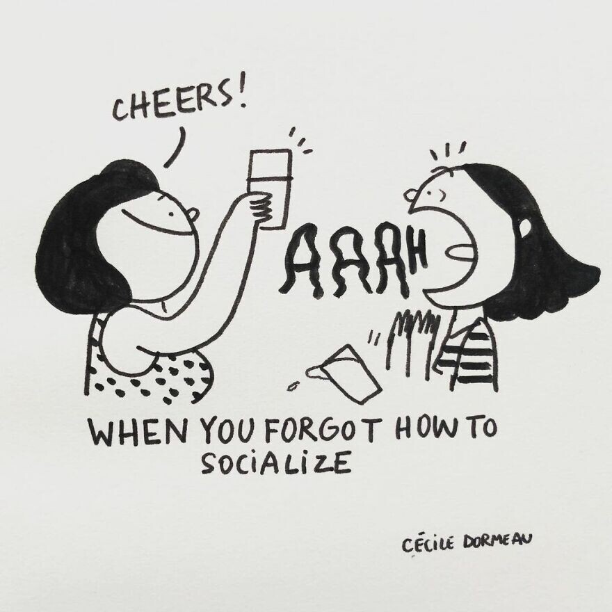 cecile dormeau feminismo feminidad ilustracion mujeres humor 8