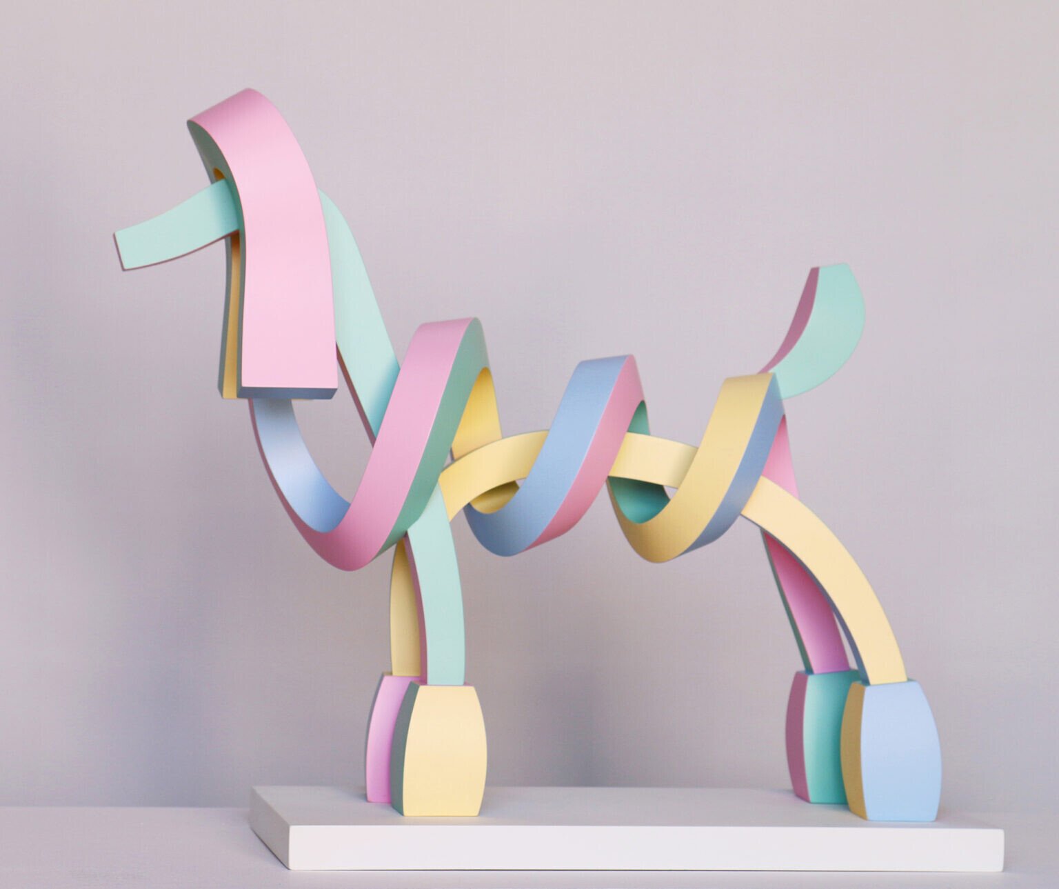 lee sangsoo escultural metal animal minimalismo 1