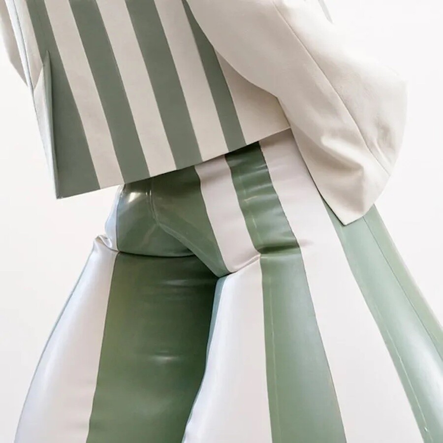 Harikrishnan designs inflatable latex trousers with 