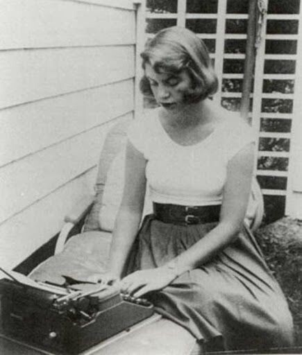 sylvia plath dia de las escritoras