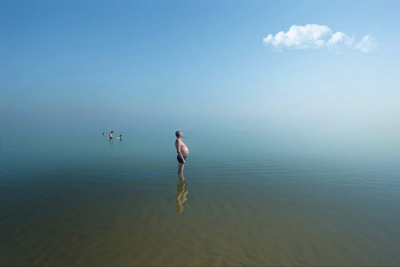 el mar muerto por el fotógrafo alexander bronfer18
