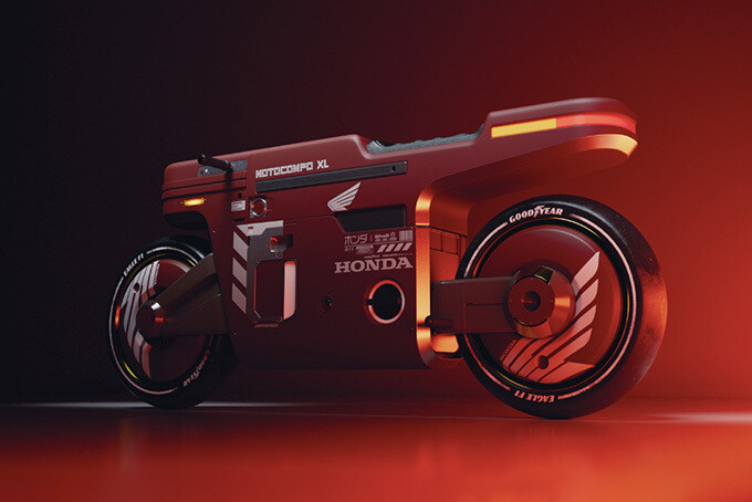 honda motocompo xl diseno motor motocicleta 3