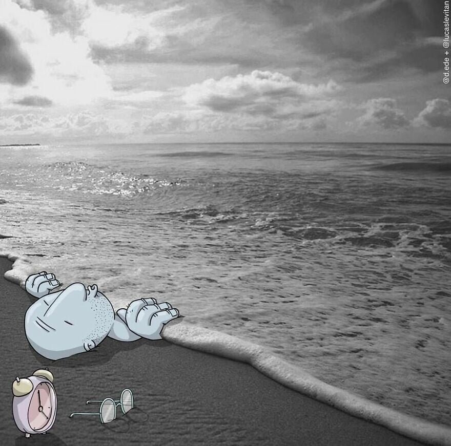 lucas levitan arte digital instagram humor 5