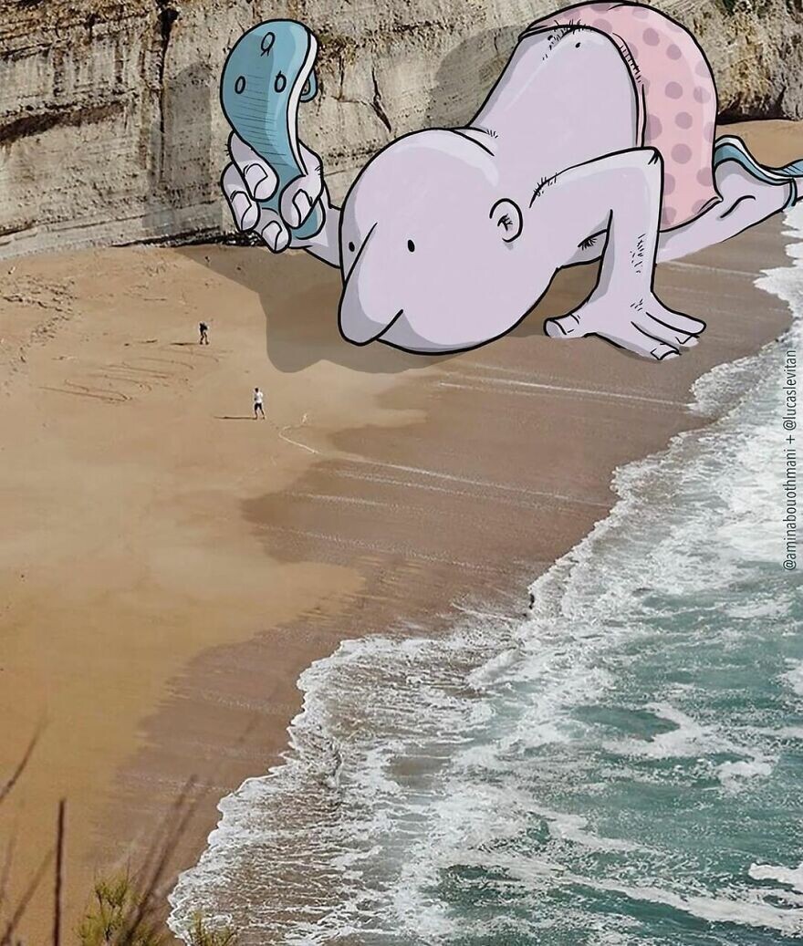 lucas levitan arte digital instagram humor 8