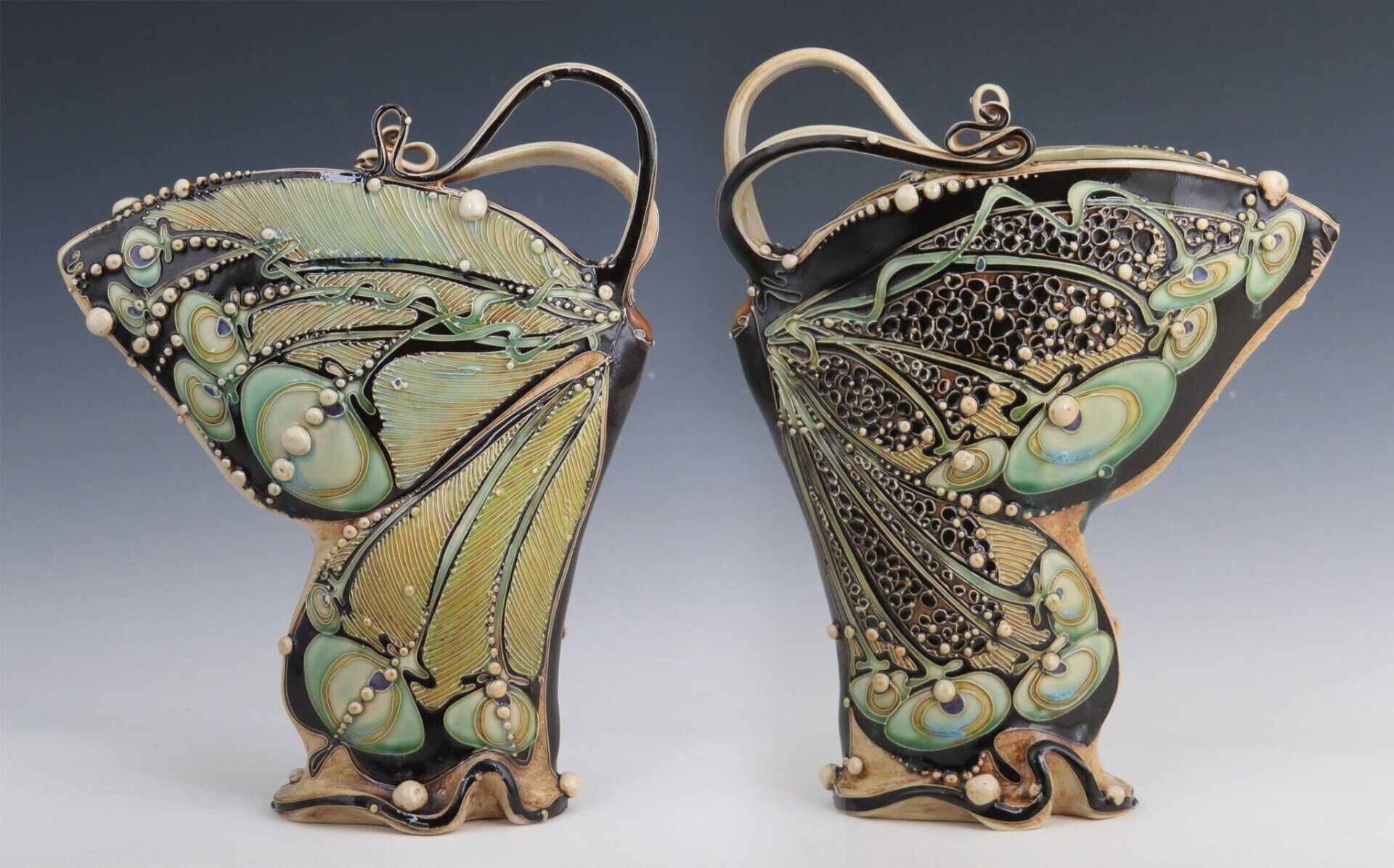 esculturas ceramica curvas formas naturaleza carol long 1