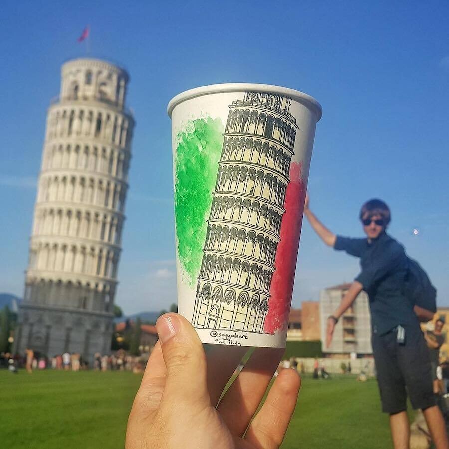 berk armagan vasos desechables viajes 5