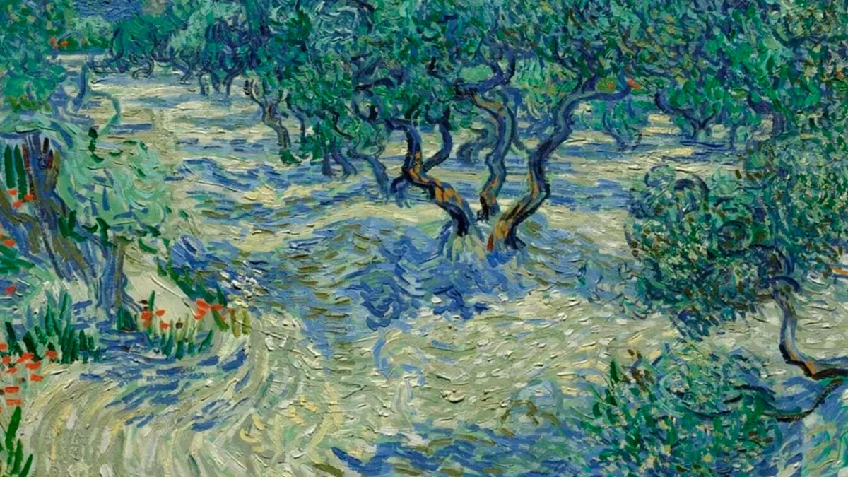 Descubren un saltamontes que lleva un siglo sobre un cuadro de Van Gogh