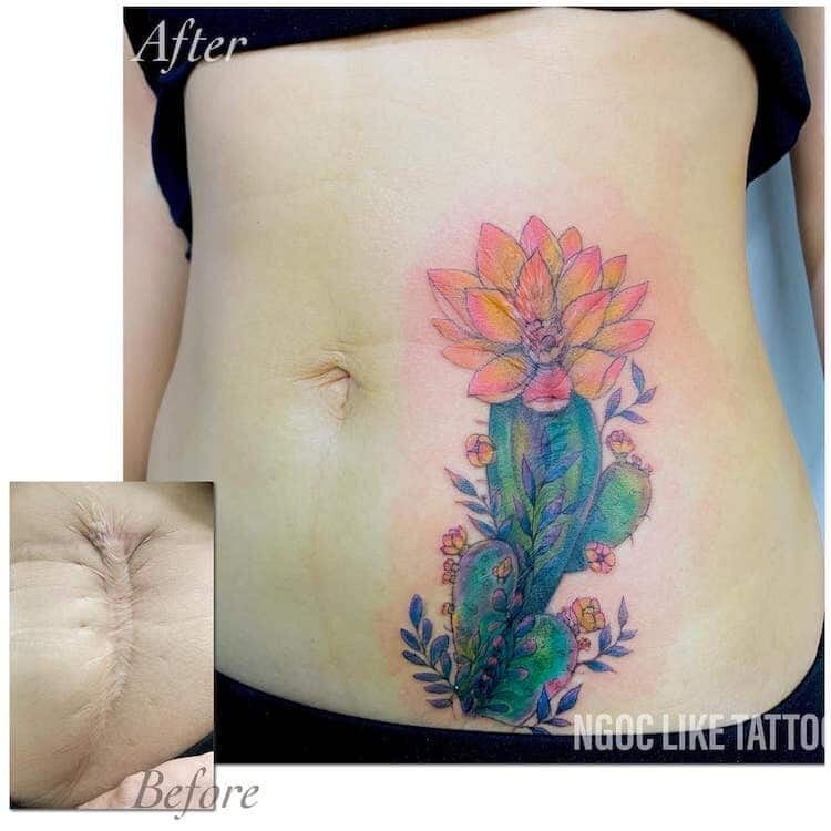 ngoc like tattoo tatuaje cicatriz cover up cubrir 11
