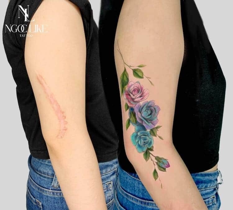 ngoc like tattoo tatuaje cicatriz cover up cubrir 7