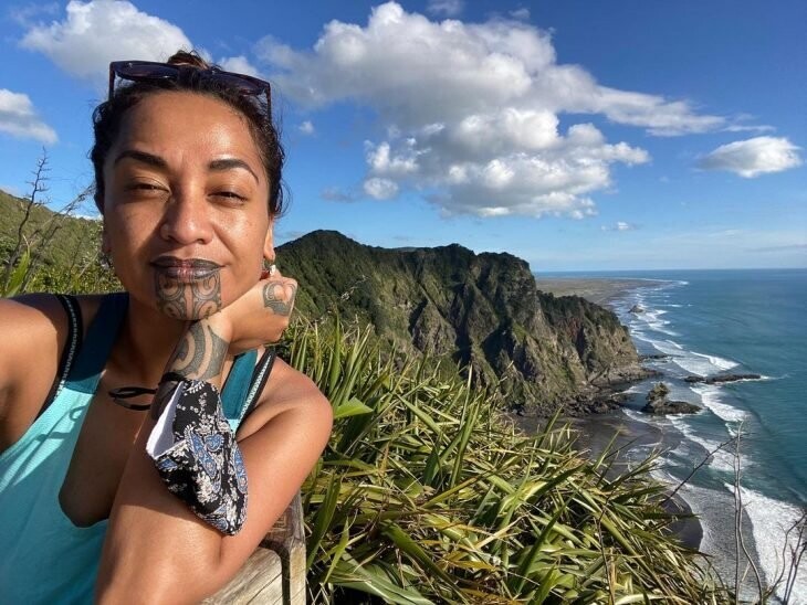 oriini kaipara maori tatuaje cara noticias presentadora historia 6
