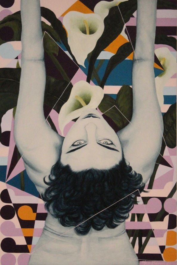 tribute to nahui olin featuring gordon walters and callas lilies photograph by edward weston 1923 1924 divas latinas ynes guevara gordon walte
