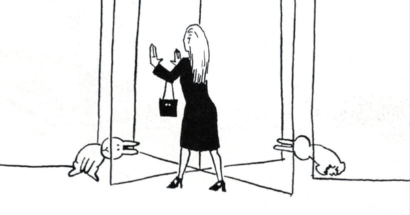 Humor negro en las viñetas del conejo suicida del dibujante Andy Riley