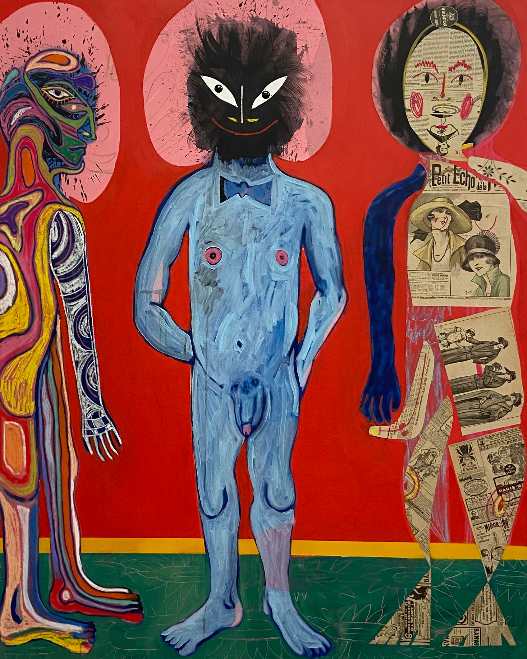 badr el jundi iván forcadell 15.11.2021 1625x130 cm 2021