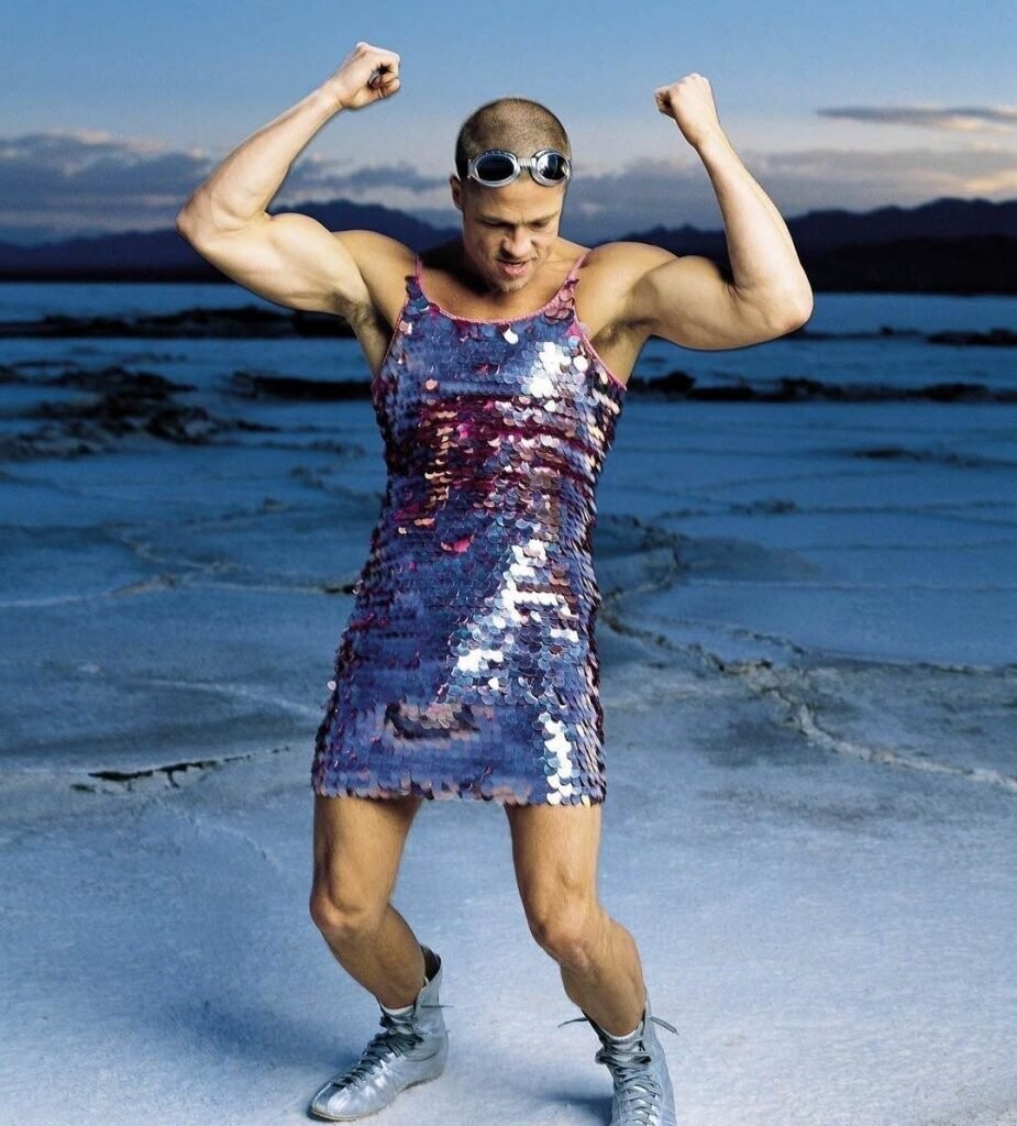 Brad Pitt por Mark Seliger.