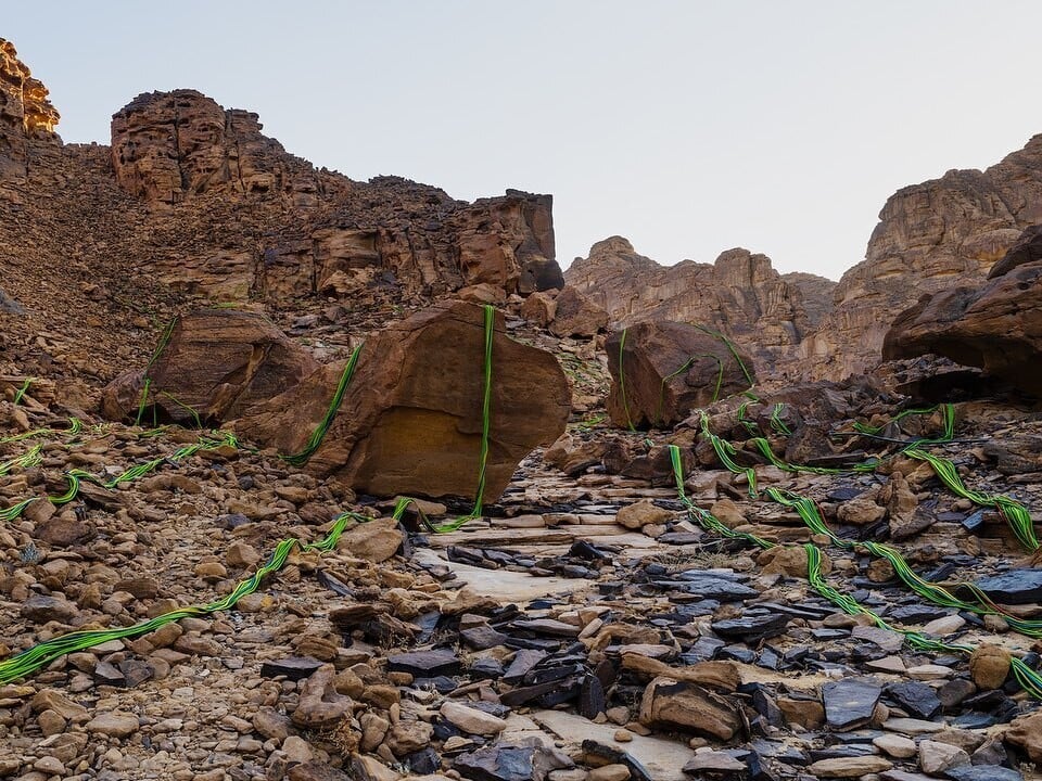 desert x alula exposicion muestra desierto arabia saudi intervencion artistica 3