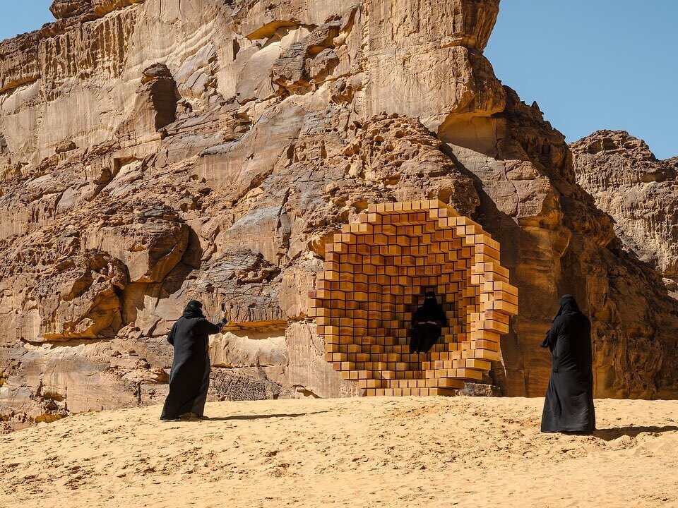 desert x alula exposicion muestra desierto arabia saudi intervencion artistica 8