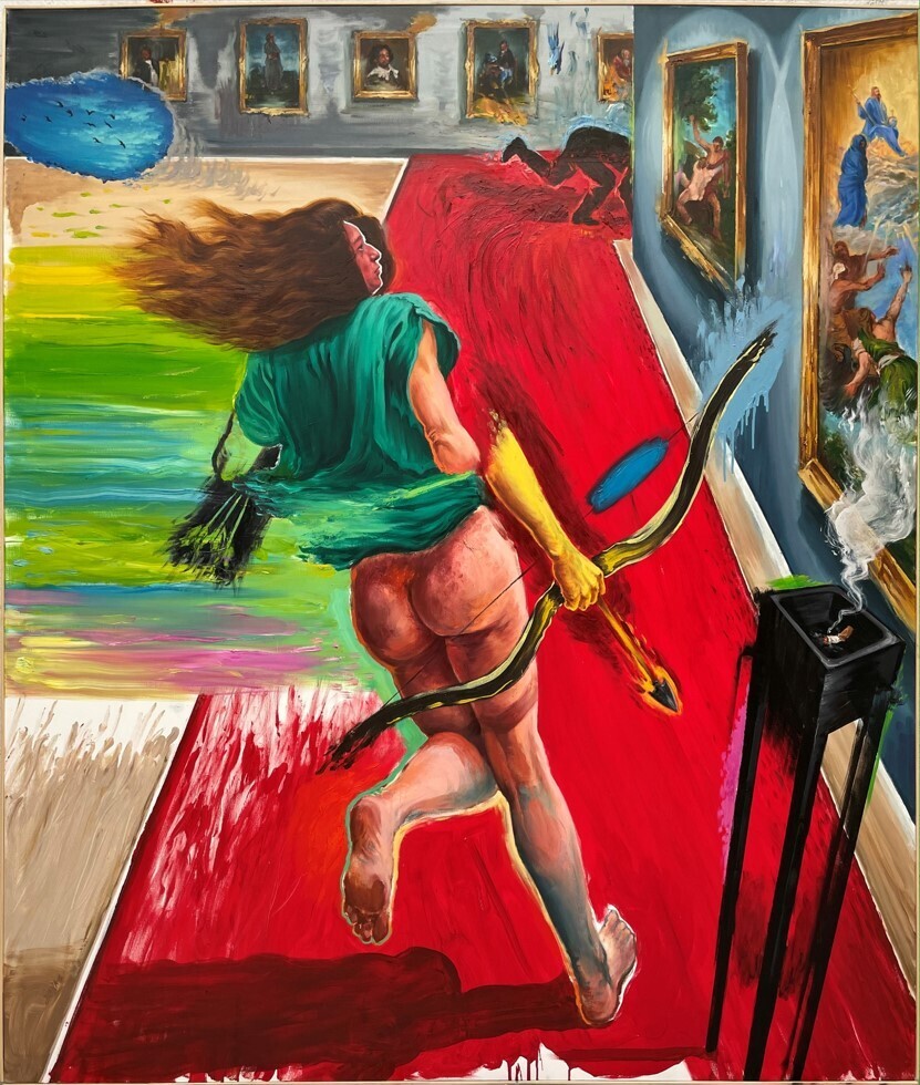 justmad art fair madrid 2022 emergente feria juana gonzalez cazadora