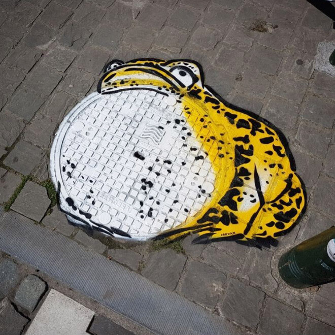 oakoak arte urbano street art intervenciones urbanas humor 10