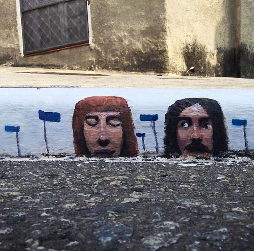 street art sao paulo brasil sem rampa barreras muro bordillo acera 10