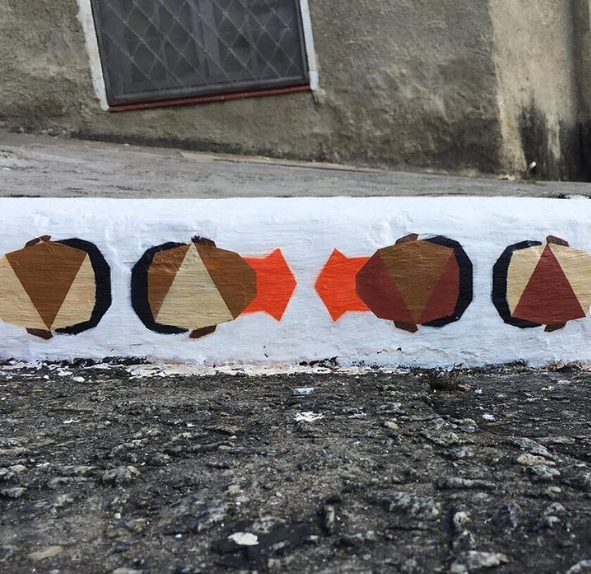 street art sao paulo brasil sem rampa barreras muro bordillo acera 11