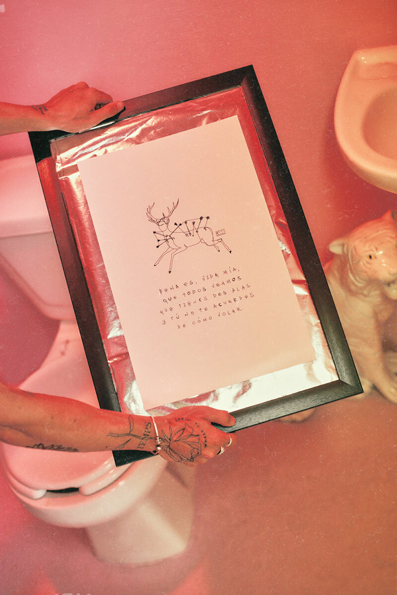 titilamel poesia de mierda ilustrador proyecto intervencion artistica urbana 3