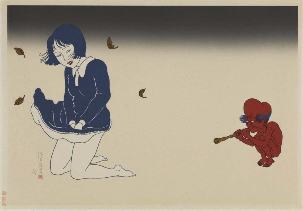 toshio saeki serigrafia japon erotismo sexo desnudo 2