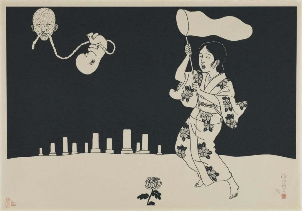 toshio saeki serigrafia japon erotismo sexo desnudo 6