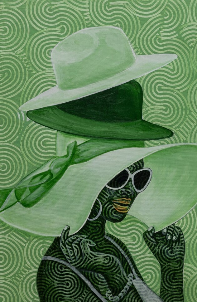 foster sakyiamah pintura cuadros movimiento color ondas 4