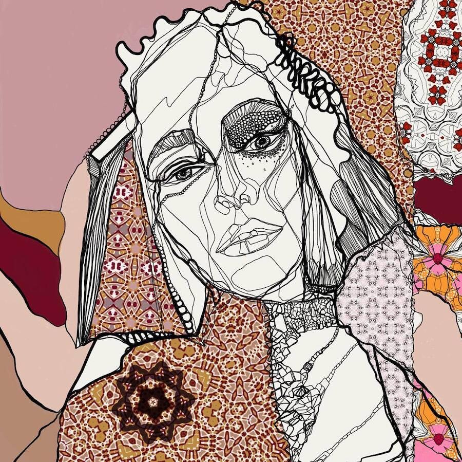 melody hesaraky ilustraciones moda musica 8