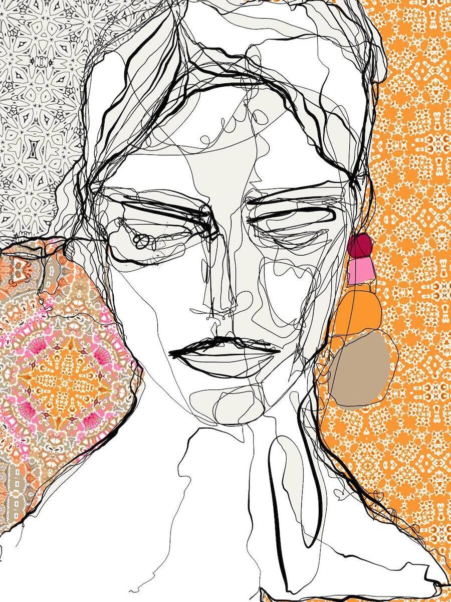 melody hesaraky ilustraciones moda musica 9