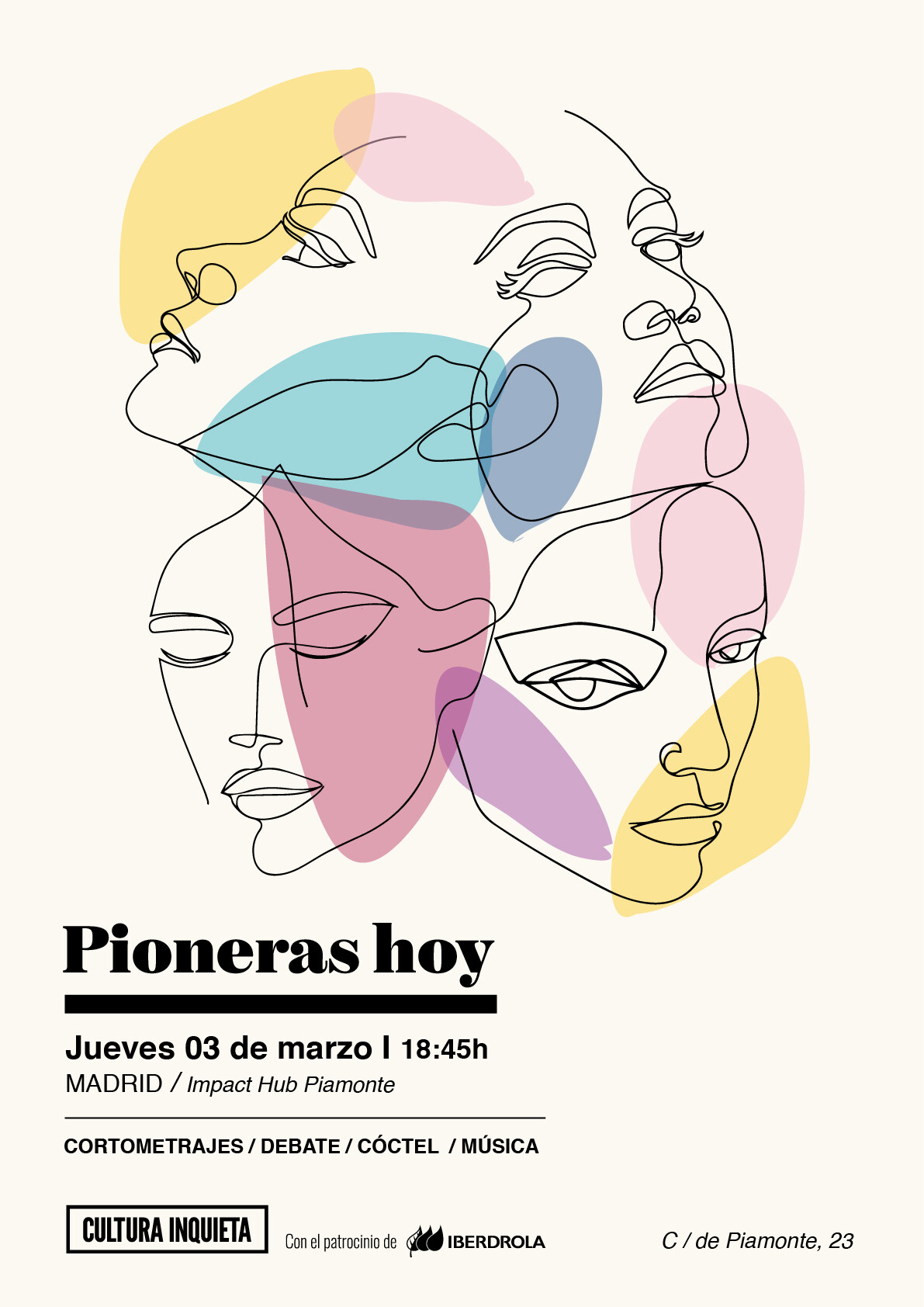 pioneras cartel
