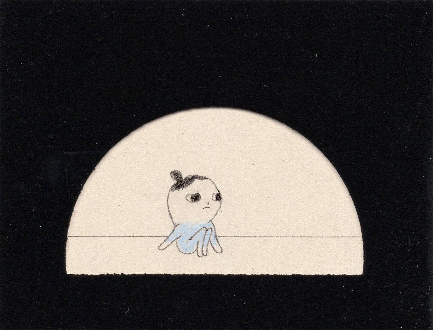 Sara hagale ilustración minimalista intimidad dibujo lápiz carboncillo