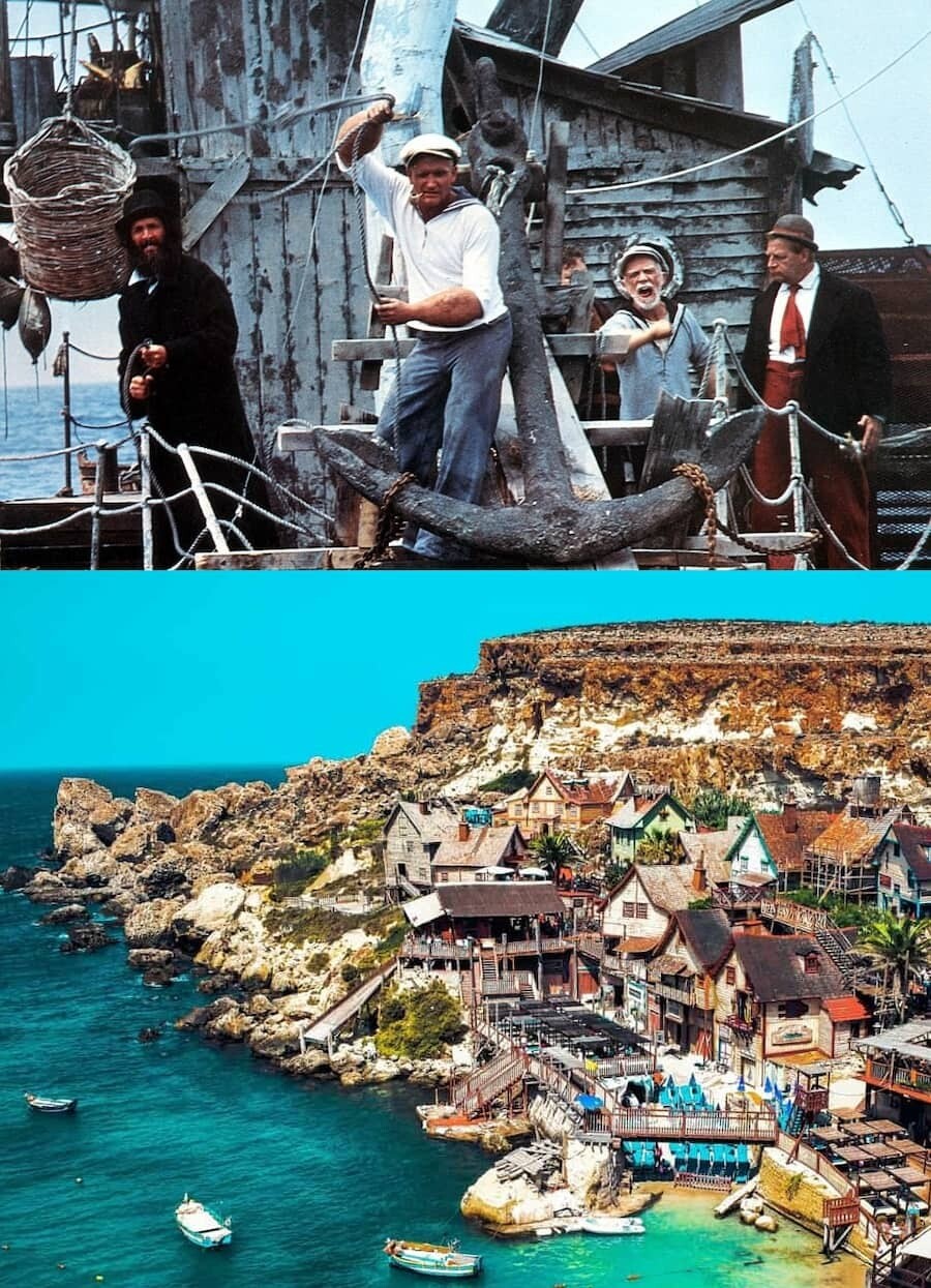 turismo malta peliculas series rodaje hollywood mediterraneo popeye