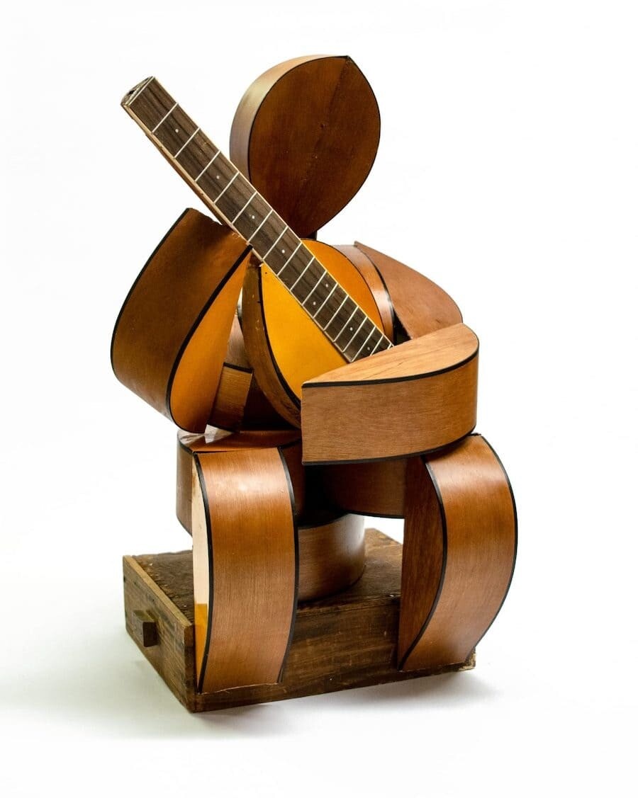 willie cole esculturas instrumentos reciclados yamaha 7