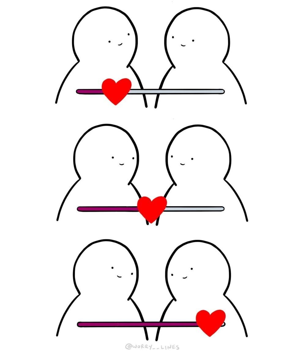 worry lines vineta ilustrador humor amor salud mental instagram 6
