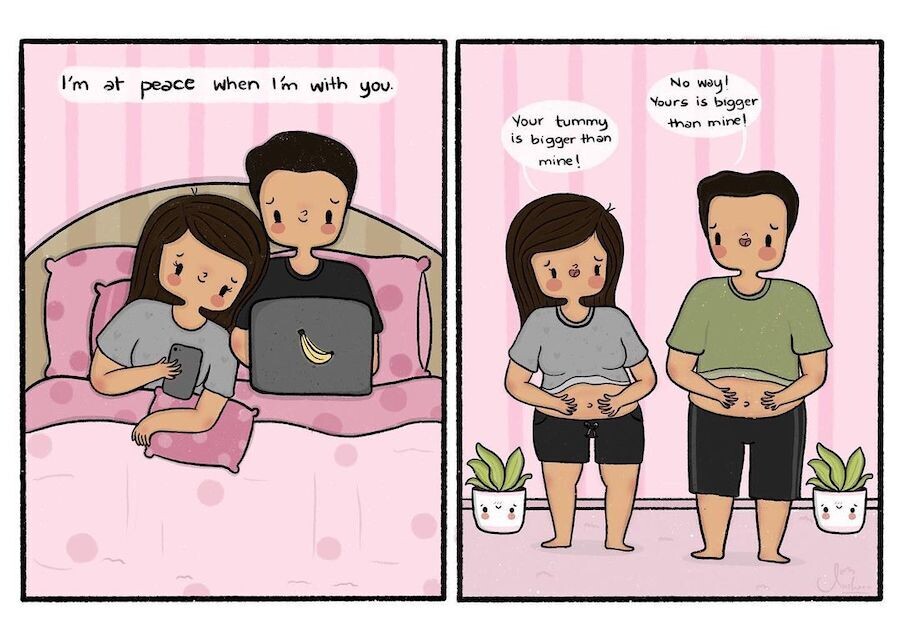 happy fluff comics ilustracion diversidad corporal 11