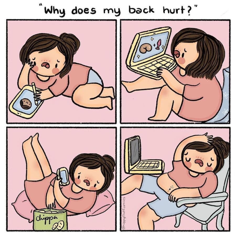 happy fluff comics ilustracion diversidad corporal 4