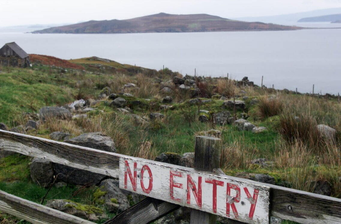 isla gruinard antrax ii guerra mundial gobierno britanico churchill cuarentena desparecida