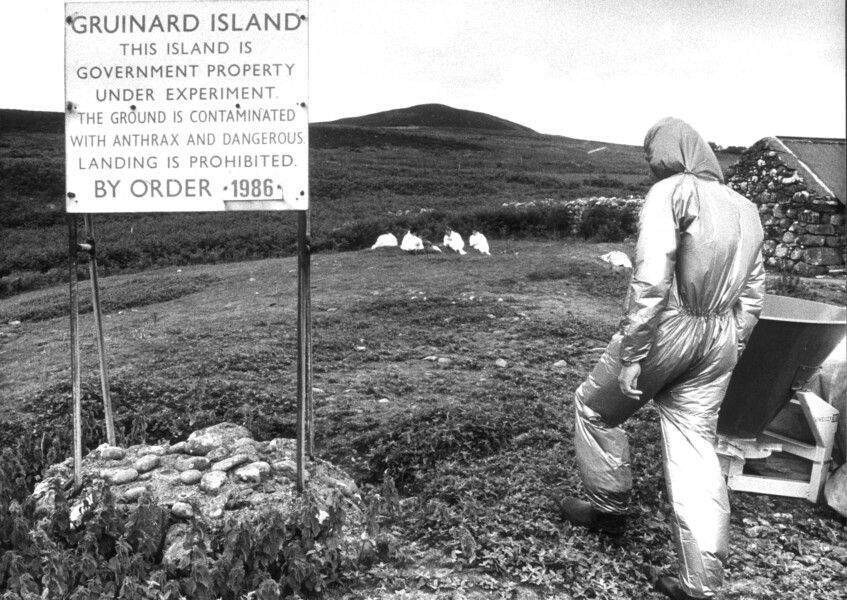 isla gruinard antrax ii guerra mundial gobierno britanico churchill cuarentena desparecida 6