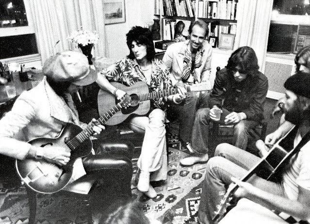 rolling stones tour americas 1975 fotografias ineditas raras imagenes mick jagger keith richards gira 19