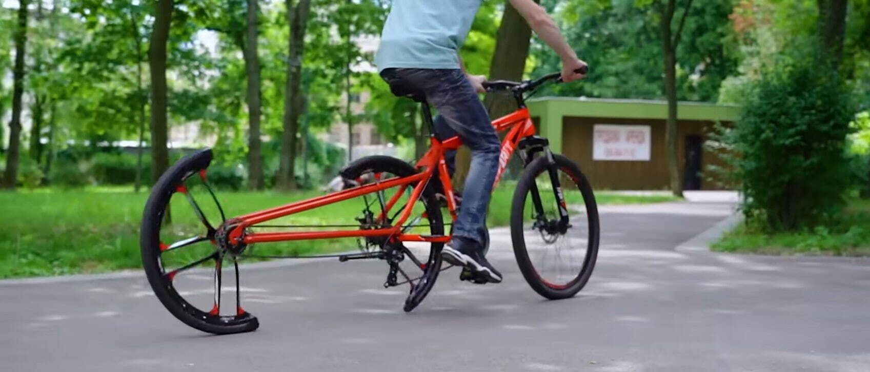 sergii gordieiev the q youtube bicicleta rueda dos mitades matematicas invento 4