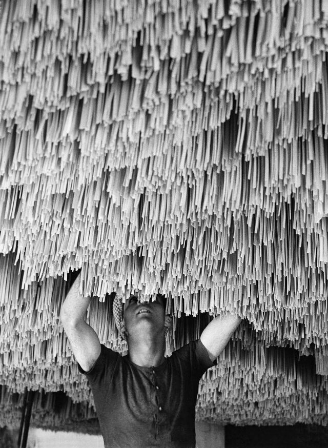 pasta produccion masa fotografias vintage imagenes antiguas creacion 10