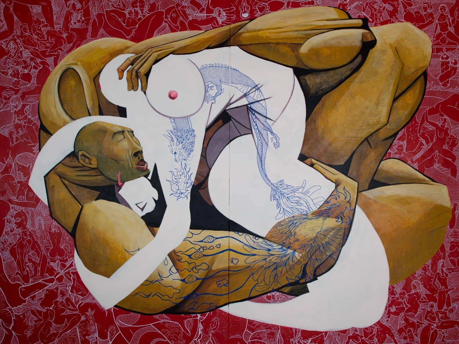 saúl g. corona pintura erotismo12