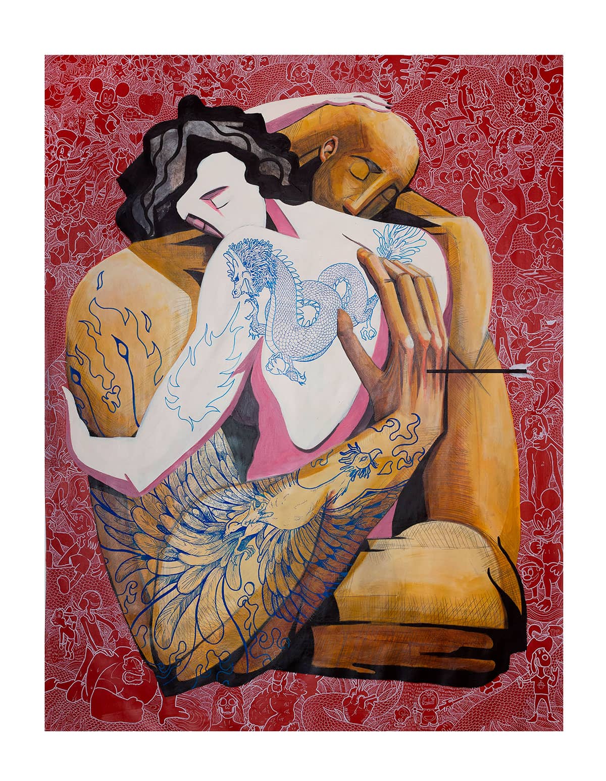 saúl g. corona pintura erotismo13