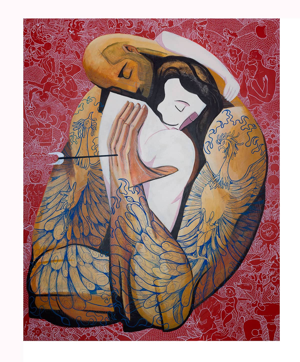 saúl g. corona pintura erotismo14