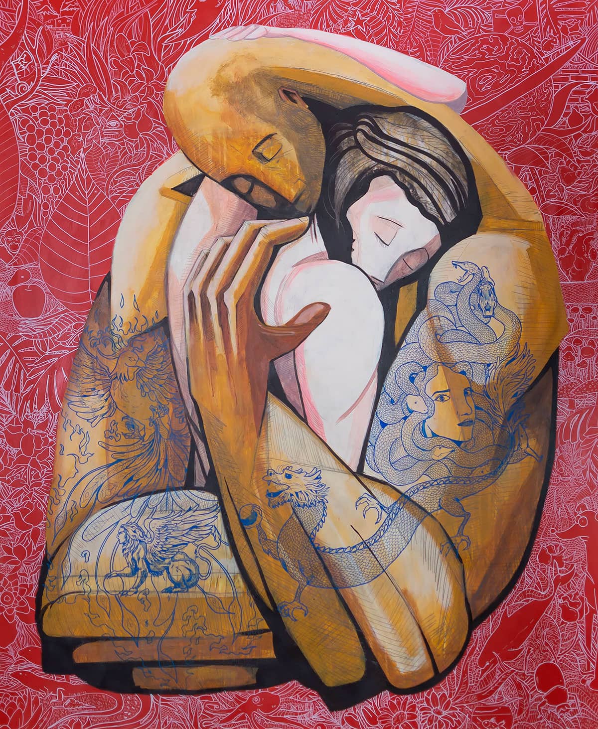 saúl g. corona pintura erotismo17