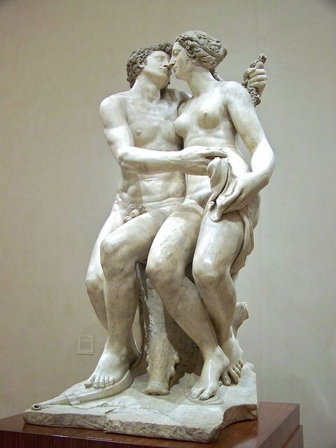 Camille Claudel, Vertumno, Pomona escultura, Rodin, mitología, amor engaño